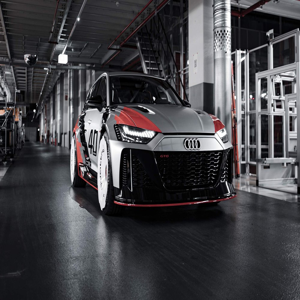 Iconic Arts Laminated 42x24 Poster: Audi rs6 GTO Concept 2020 3 4k hd Cars HD