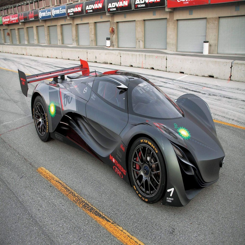 Iconic Arts Laminated 42x24 Poster: 2008 Mazda furai Concept car Wide
