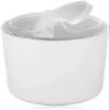 6 Pcs Plastic Bathroom Accessory Set Luxury Bath Accessories Bath Set Lotion Bottles, Toothbrush Holder, Tooth Mug, Soap Dish, Toilet Brush, Trash Can, Rubbish Bin (White) view 2