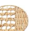 Artera Woven Wall Basket Decor - Set of 3 Oversized, Hanging Natural Wicker Seagrass Flat Baskets, Round Boho Wall Basket Decoration for Living Room or Bedroom, Unique Wall Art view 3