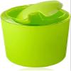 6 Pcs Plastic Bathroom Accessory Set Luxury Bath Accessories Bath Set Lotion Bottles, Toothbrush Holder, Tooth Mug, Soap Dish, Toilet Brush, Trash Can, Rubbish Bin (Green) view 2