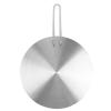 Fdit Stainless Steel Gas Stovetop Heat Diffuser Plate,Heat Diffuser Induction Plate for Electric Gas Stove Cooktop(24cm) view 4
