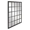 HomeRoots Rectangular Antique Black Finish Mirror with Beveled Edge view 3