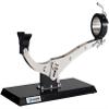 Buarfe Elite Stainless Steel Ham Box, Silestone Base, Black view 1