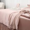 Orose 22 Momme Silk Duvet Covers 100% Mulberry Silk Comforter Bed Cover Silk Sheets (Sweet Pink, King) view 3