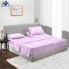 1000 Thread Count, 100% Egyptian Long Stapple Cotton, 4 PC Split Head Flex Sheet Set, 28" Split From the Top, Soft Satin Weave, 15" Deep Pocket (Split Head California King- 28" Split, Lilac) view 2