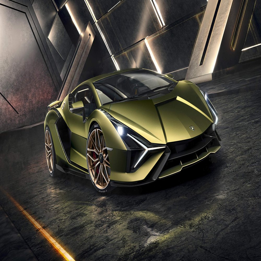 Iconic Arts Laminated 42x24 Poster: Lamborghini sian 2019 4k 8k 5 HDlamborghini sian 2019 8k HDlamborghini sian 2019 Rear 4k 8k HD