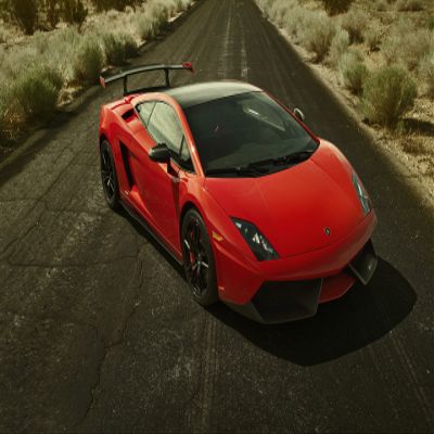 Iconic Arts Laminated 42x24 Poster: Lamborghini Gallardo lp 570 4 Super Trofeo stradale widelamborghini Gallardo lp Front normallamborghini Gallardo lp in White Normal