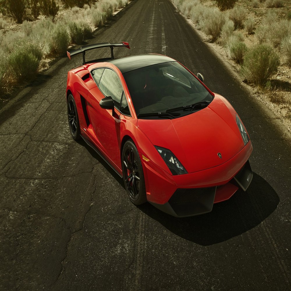 Iconic Arts Laminated 42x24 Poster: Lamborghini Gallardo lp 570 4 Super Trofeo stradale widelamborghini Gallardo lp Front normallamborghini Gallardo lp in White Normal