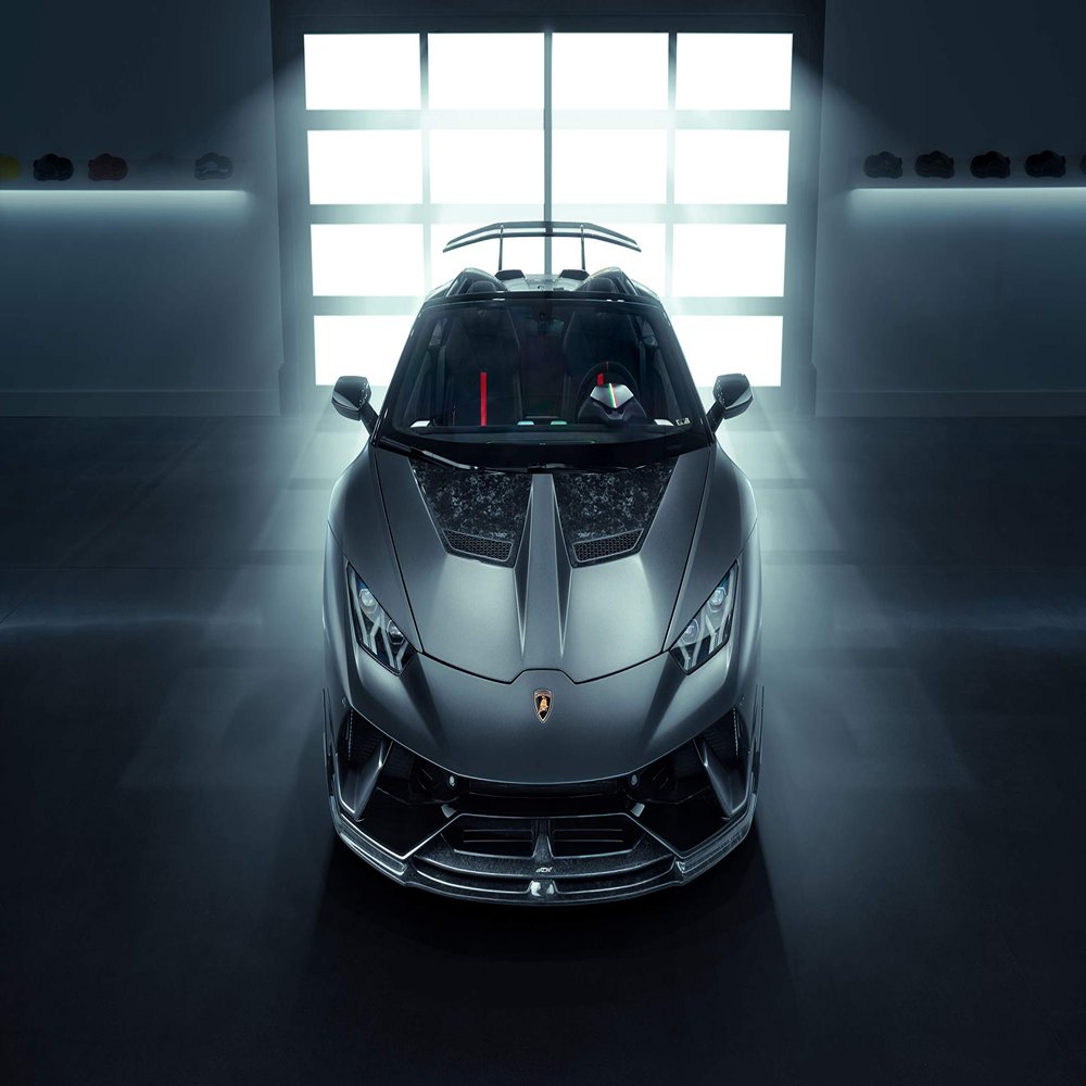 Iconic Arts Laminated 42x24 Poster: Lamborghini Huracan performante Spyder Vicenza edizione 2020 4k 8k 2 hd