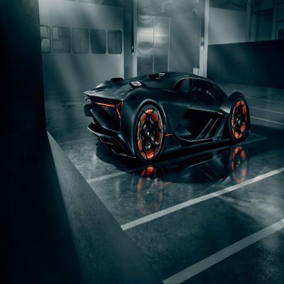 Iconic Arts Laminated 42x24 Poster: Lamborghini terzo millennio Rear View 5k 2 HDlamborghini Tuned car normallamborghini Urus HD