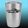 1957 Nash Metropolitan Hardtop 20oz Stainless Steel Tumbler w/Clear Lid stainless view 1