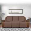 Easy-Going Recliner Sofa Cover, Reversible Couch Cover for 3 Seat Recliner, Split Sofa Cover for Each Seat, Furniture Protector with Elastic Straps for Kids, Dogs, Pets(3 Seater, Brown/Beige) view 2