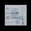 angwang Jewelry Mold,Magic Stick Fairy Wand Silicone Mold Fondant Epoxy Resin Jewelry Pendant Making view 1