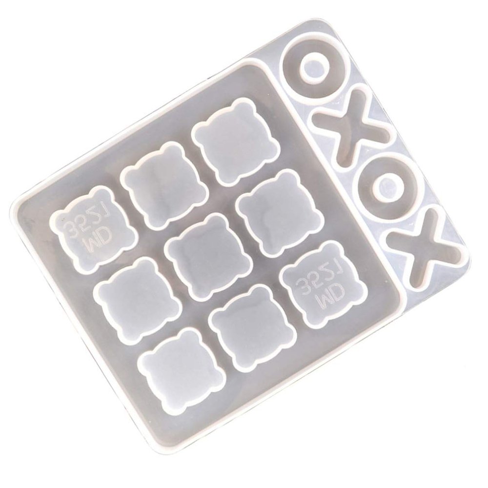 Multifunctional Chess Game Epoxy Mold High Flexibility Silicone Crafting Tool for Family Fun Educational Games and Creative Projects for Makers and Enthusiasts