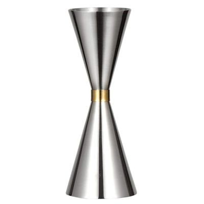 Cabilock Measuring Cup Double Jigger Stainless Steel Jigger Cocktail Ounce Cups Bar Tool Reusable
