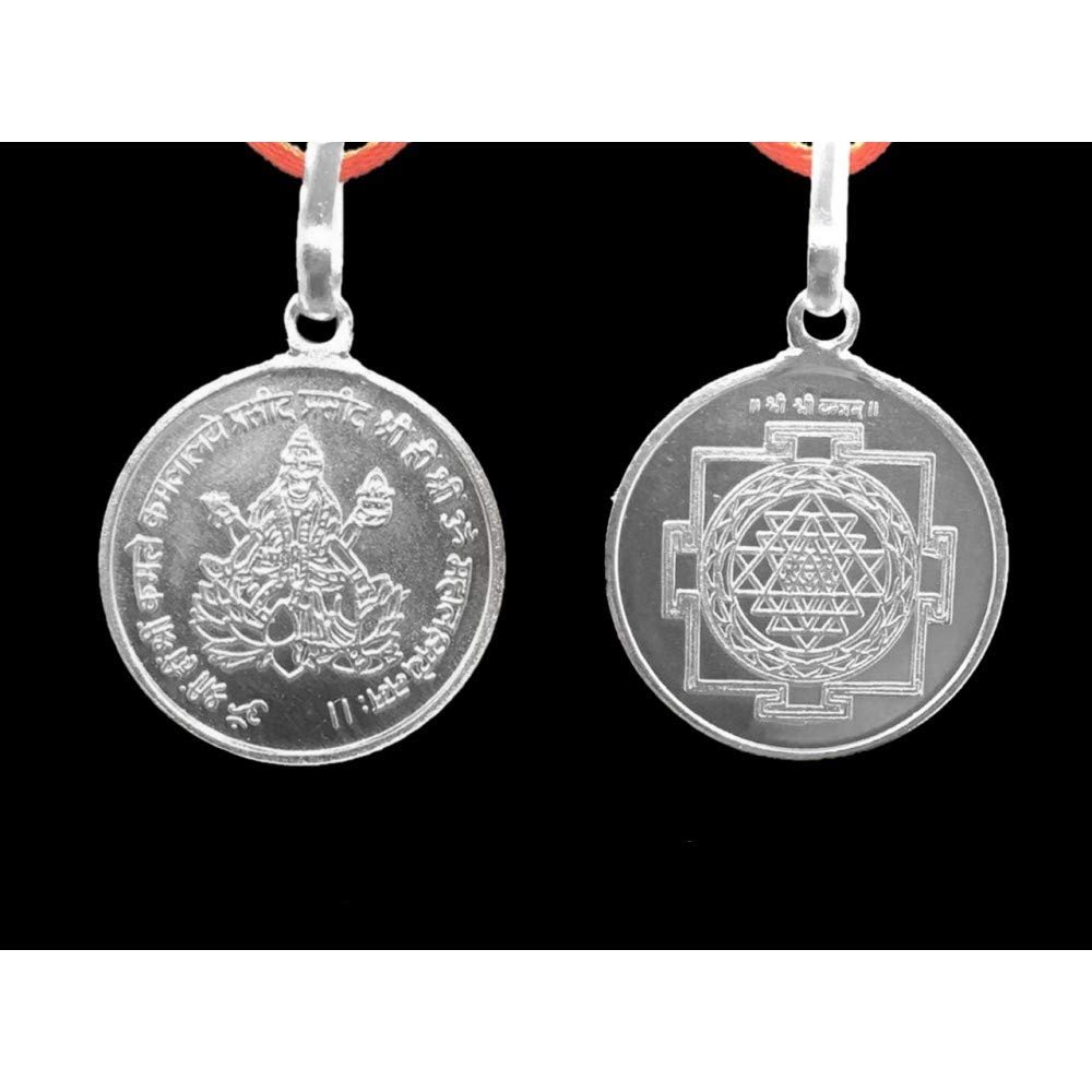 Shree Yantra Pendant in Pure Silver 999 Blessed and Energised
