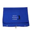 LEVLO Dad Golf Towel Embroidered Golf Towel Gift Golf Father Gift Best Papa/Pops/Grampy/Papaw/Dad/Poppy Ever Golf Towel with Clip (Poppy) view 4