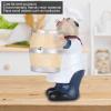 Liyeehao Resin Chef Statue, 4.1x3x2.6in Cute Chef Statue Toothpick Holder, Tabletop Decoration Nordic Figurine Kitchen Home for Counter Bistro view 4