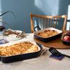 STAUB Ceramic 3-pc Rectangular Baking Dish Set, Dark Blue view 4