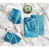 6 Piece Luxury 100% Zero Twist Cotton Bath Towels Set - Extra Fluffy Highly Absorbent Soft Bath Towels Set - Premium Quality Ice Blue Bath Towels Set - 4 Face, 2 Bath, & 2 Hand Towels for Bathroom view 2