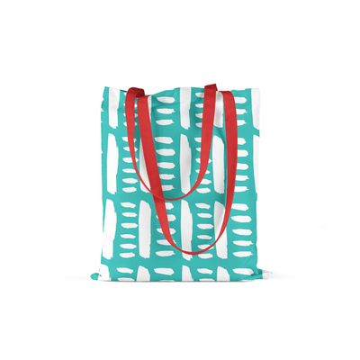 Bonamaison with red Handles, Multicolor