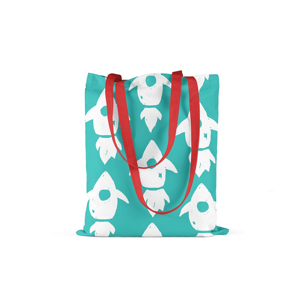 Bonamaison with red Handles, Multicolor
