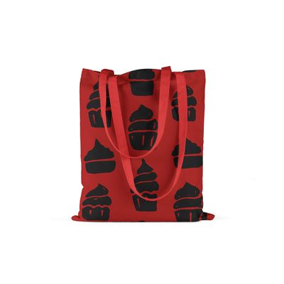 Bonamaison with red Handles, Multicolor