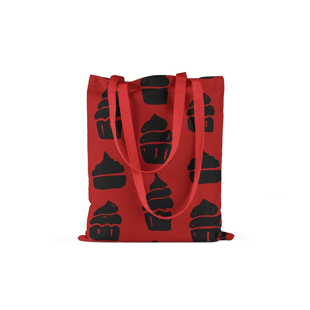 Bonamaison with red Handles, Multicolor