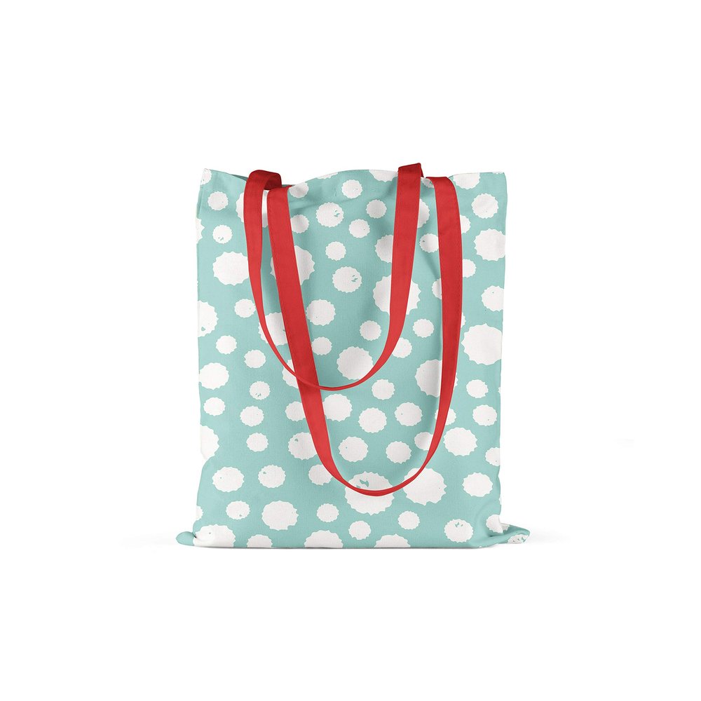 Bonamaison with red Handles, Multicolor