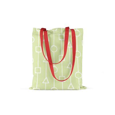 Bonamaison with red Handles, Multicolor