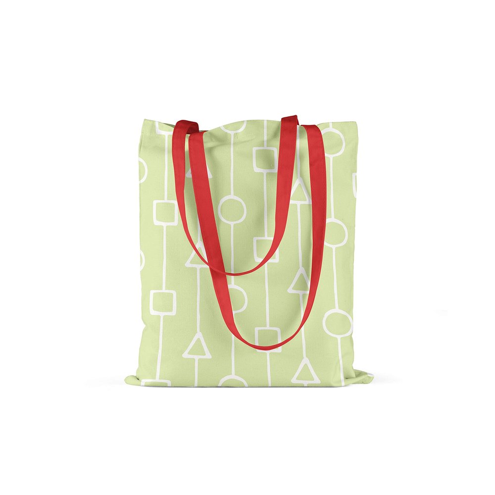Bonamaison with red Handles, Multicolor