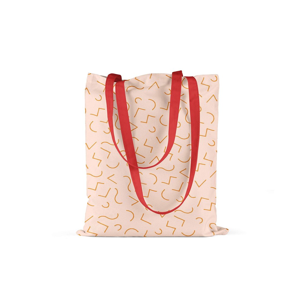 Bonamaison with red Handles, Multicolor