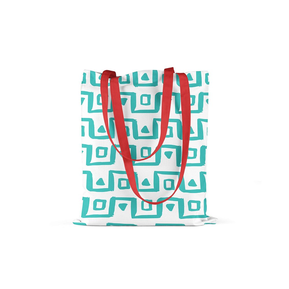 Bonamaison with red Handles, Multicolor