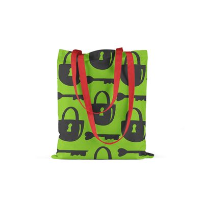 Bonamaison with red Handles, Multicolor