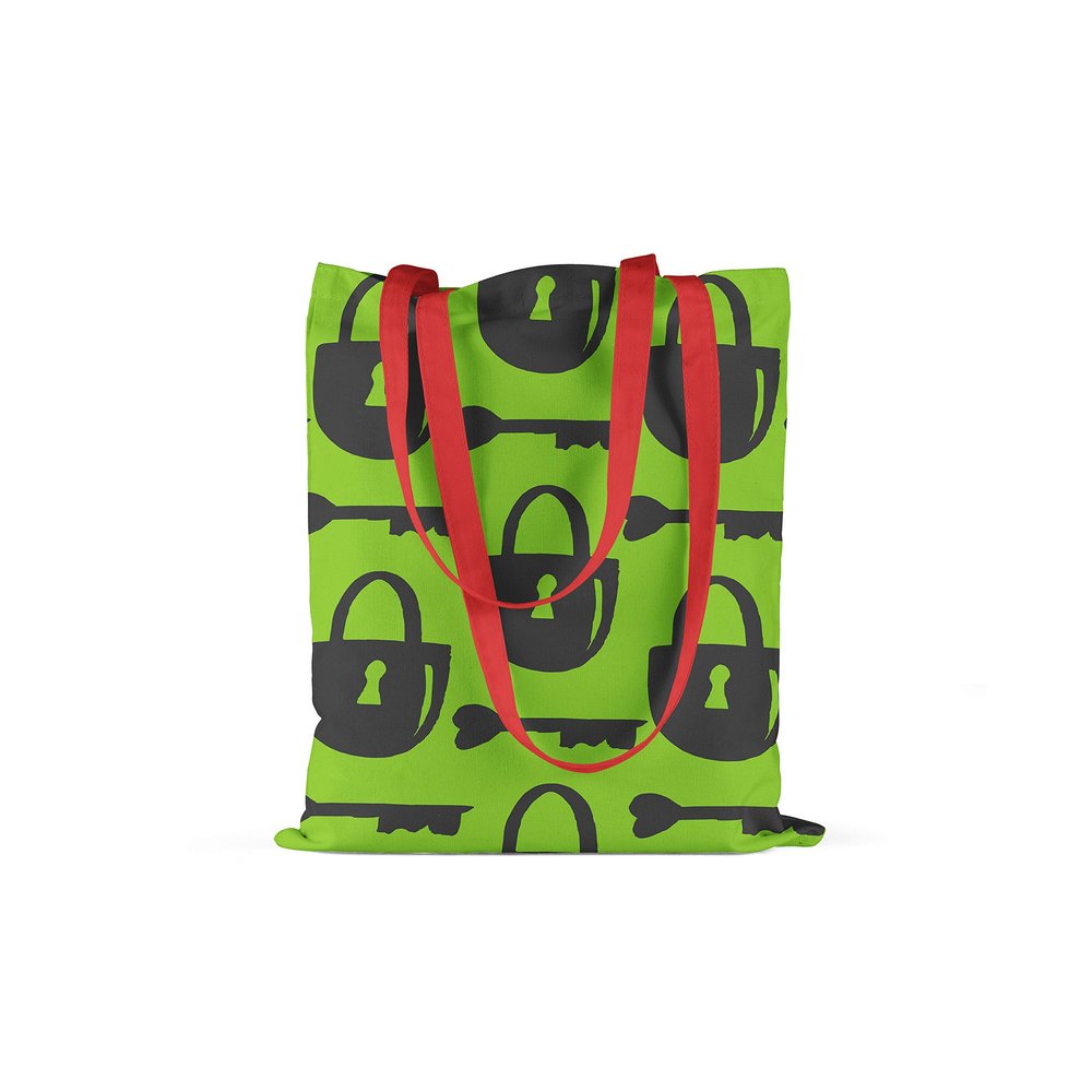 Bonamaison with red Handles, Multicolor