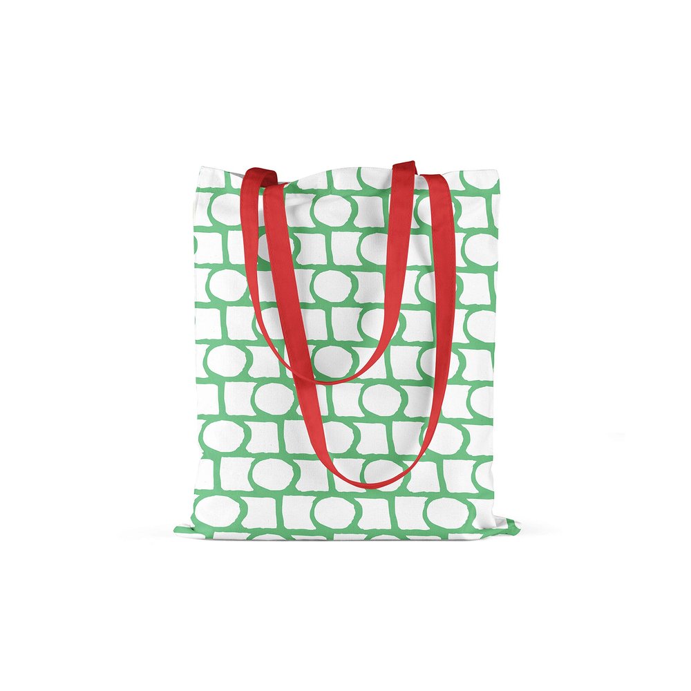 Bonamaison with red Handles, Multicolor