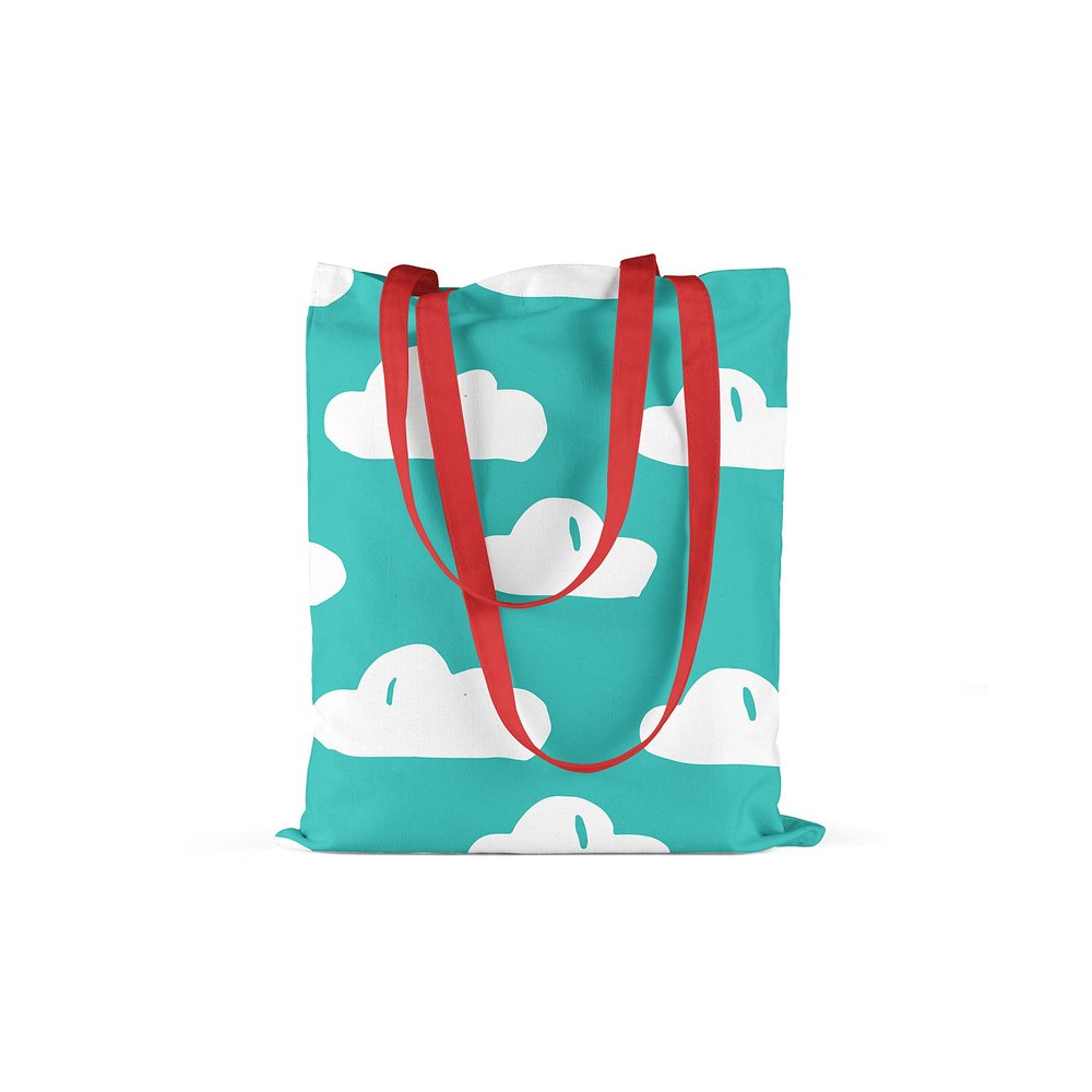 Bonamaison with red Handles, Multicolor
