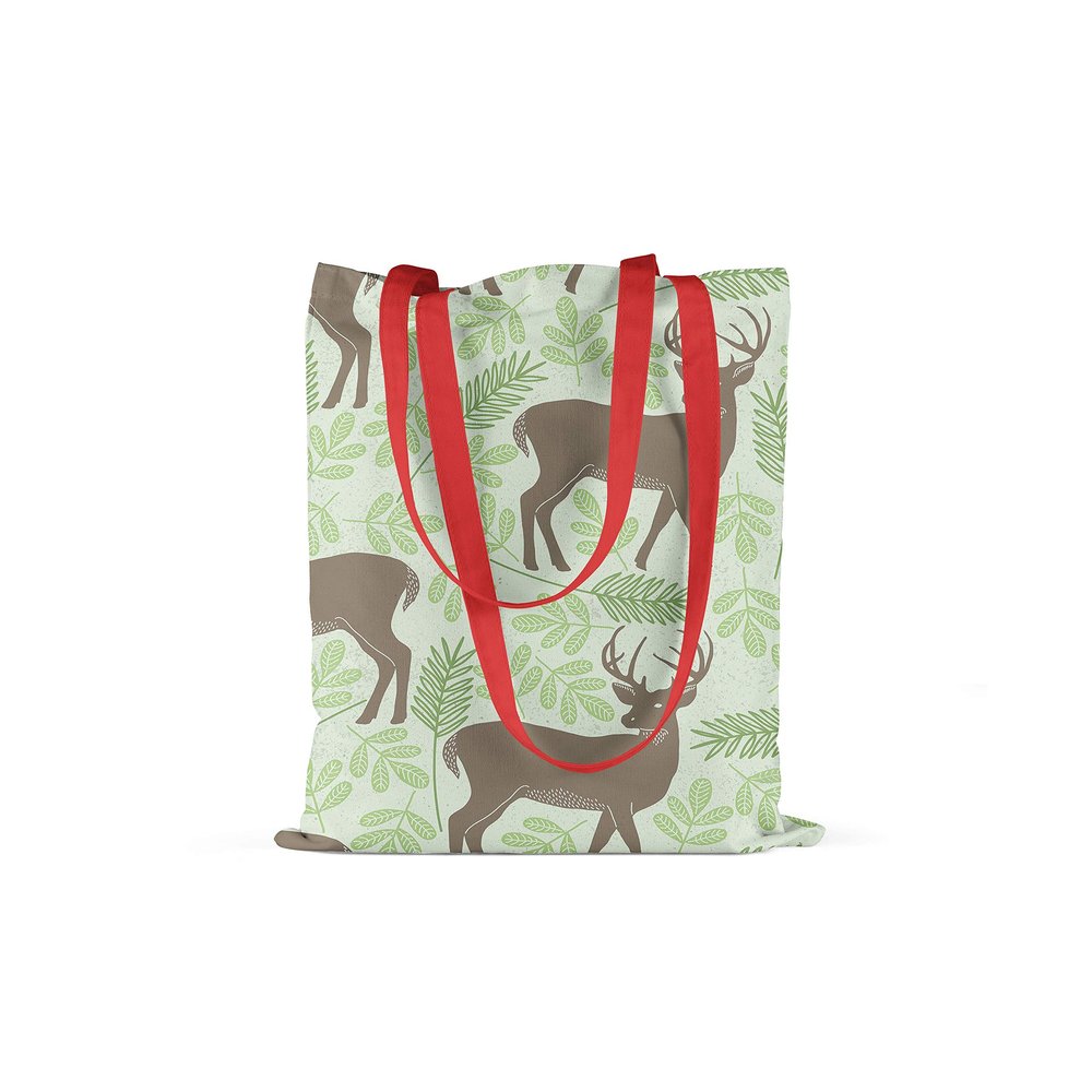 Bonamaison with red Handles, Multicolor