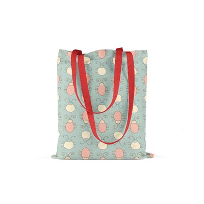 Bonamaison with red Handles, Multicolor