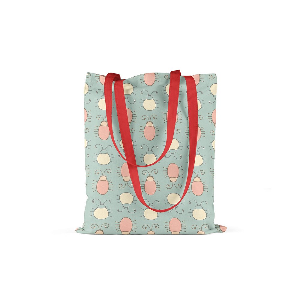 Bonamaison with red Handles, Multicolor