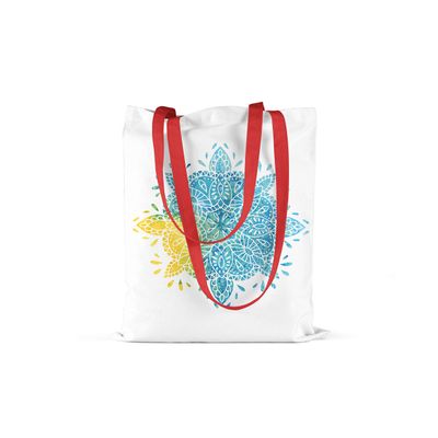 Bonamaison with red Handles, Multicolor