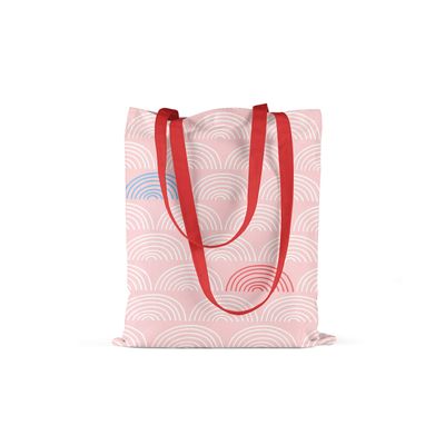 Bonamaison with red Handles, Multicolor