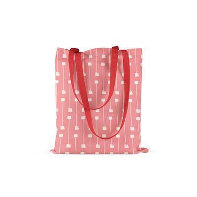 Bonamaison with red Handles, Multicolor