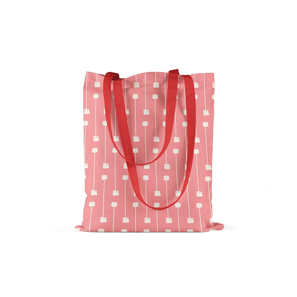 Bonamaison with red Handles, Multicolor