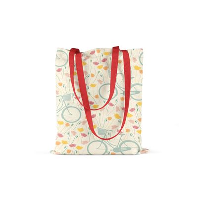 Bonamaison with red Handles, Multicolor