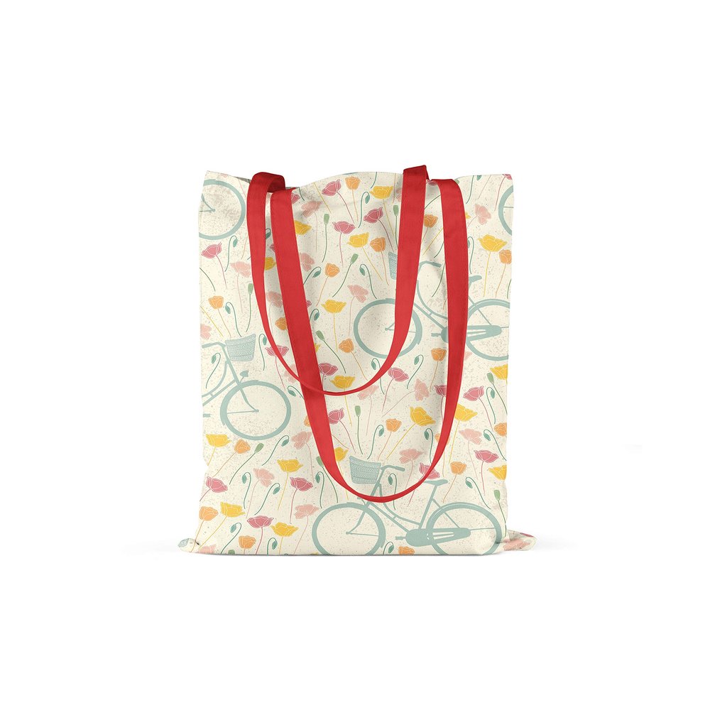 Bonamaison with red Handles, Multicolor