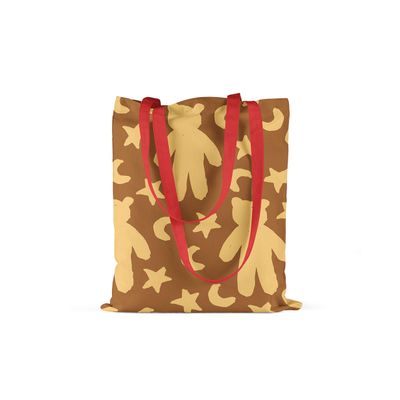 Bonamaison with red Handles, Multicolor
