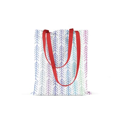 Bonamaison with red Handles, Multicolor