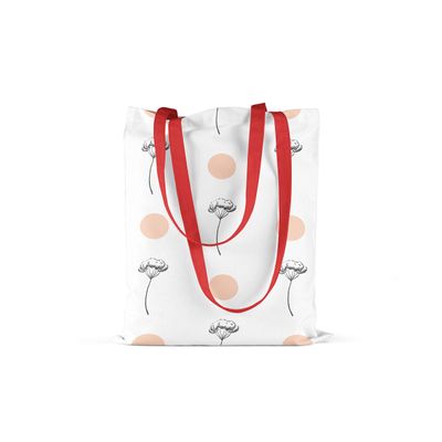 Bonamaison with red Handles, Multicolor